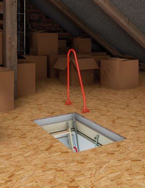 Дополнительные элементы для лестниц FAKRO Поручень металлический LXH-A Дополнительные элементы для лестниц FAKRO Поручень металлический LXH-A