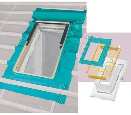 Оклад ESV для плоских кровельных материалов 660*980 Оклад ESV для плоских кровельных материалов 660*980