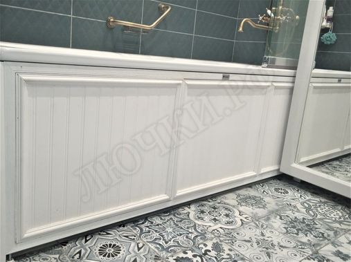 Люк нажимной под ванную Экран 1550*550 Люк нажимной под ванную Экран 1550*550