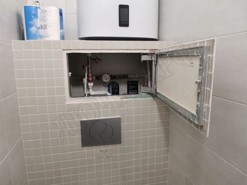 Люк под плитку Нажимной Секрет-Лайт 400*250 Люк под плитку Нажимной Секрет-Лайт 400*250