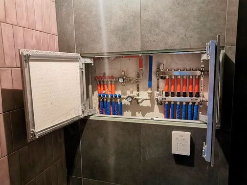 Люк под плитку Секрет 3.0, 2 створки 1200*1200 Люк под плитку Секрет 3.0, 2 створки 1200*1200