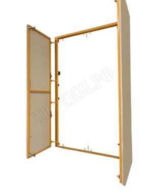 Люк под плитку нажимной Апельсин 2 створки 750*1050 Люк под плитку нажимной Апельсин 2 створки 750*1050