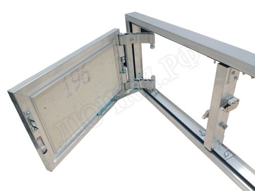 Люк под плитку Секрет 3.0, 2 створки 1200*1200 Люк под плитку Секрет 3.0, 2 створки 1200*1200