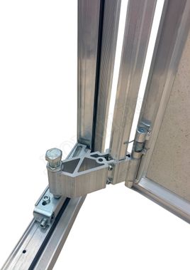 Люк под плитку Нажимной Мега Алюм 2.0, 1 створка 850*950 Люк под плитку Нажимной Мега Алюм 2.0, 1 створка 850*950