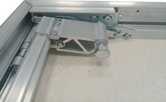 Люк под плитку Нажимной Мега Алюм 2.0, 1 створка 850*950 Люк под плитку Нажимной Мега Алюм 2.0, 1 створка 850*950