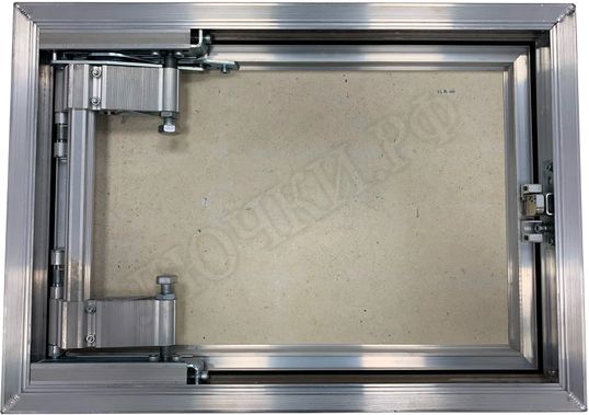 Люк под плитку Нажимной Мега Алюм 2.0, 1 створка 850*950 Люк под плитку Нажимной Мега Алюм 2.0, 1 створка 850*950