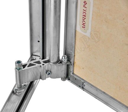 Люк под плитку Секрет 3.0, 2 створки 1200*1200 Люк под плитку Секрет 3.0, 2 створки 1200*1200