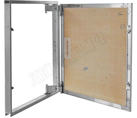 Люк под плитку Нажимной Секрет-Лайт 400*250, 1 створка Люк под плитку Нажимной Секрет-Лайт 400*250, 1 створка