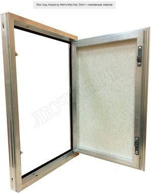 Люк под покраску Мега-Мастер Элит для установки в стену 600*600 Люк под покраску Мега-Мастер Элит для установки в стену 600*600