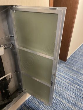 Люк-дверь под покраску Скала 2 створки Люк-дверь под покраску Скала 2 створки