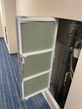 Люк-дверь под покраску Скала 2 створки Люк-дверь под покраску Скала 2 створки