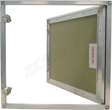 Люк под покраску Премиум Лайт для установки в потолок 2 створки 1200*1200, с цепочкой Люк под покраску Премиум Лайт для установки в потолок 2 створки 1200*1200, с цепочкой