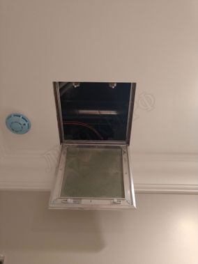 Премиум Лайт для установки в потолок 2 створки 1200*1200, с цепочкой Премиум Лайт для установки в потолок 2 створки 1200*1200, с цепочкой