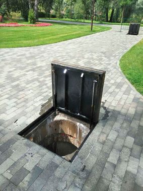 Напольный люк Брус Ли Стальной, Съемная дверца 500*1200 Напольный люк Брус Ли Стальной, Съемная дверца 500*1200