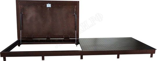 Напольный люк Дворник Уголок, алюминиевый рифленый лист, 2 створки 1200*2600 Напольный люк Дворник Уголок, алюминиевый рифленый лист, 2 створки 1200*2600