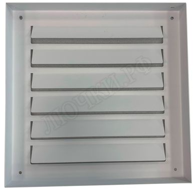 Жалюзийная решетка КДУ накладная 200*800, крепеж через наличник Жалюзийная решетка КДУ накладная 200*800, крепеж через наличник