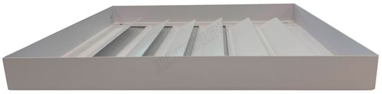 Жалюзийная решетка КДУ накладная 200*800, крепеж через наличник Жалюзийная решетка КДУ накладная 200*800, крепеж через наличник