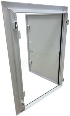 Сантехнический люк Элит усиленный 1 мм с магнитом, 1 створка 200*200, RAL 9003 муар Сантехнический люк Элит усиленный 1 мм с магнитом, 1 створка 200*200, RAL 9003 муар