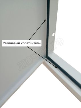 Люк сантехнический Элит усиленный 1 мм нажимной 1000*2000, RAL 9003 муар, 1 створка Люк сантехнический Элит усиленный 1 мм нажимной 1000*2000, RAL 9003 муар, 1 створка