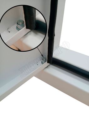 Люк сантехнический Элит усиленный 1 мм нажимной 1000*2000, RAL 9003 муар, 1 створка Люк сантехнический Элит усиленный 1 мм нажимной 1000*2000, RAL 9003 муар, 1 створка