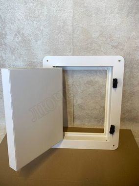 Сантехнический люк Гермо 300*700, RAL 9003 муар Сантехнический люк Гермо 300*700, RAL 9003 муар