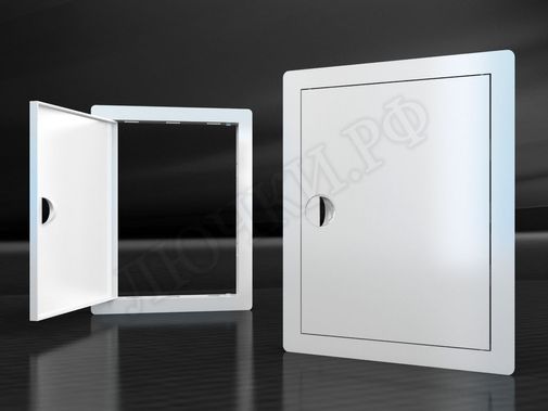 Люк сантехнический пластиковый с ручкой Люк сантехнический пластиковый с ручкой