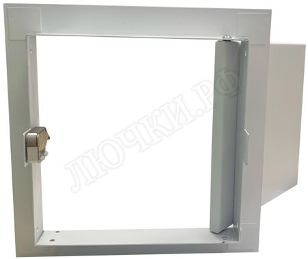 Сантехнический люк Комфорт, нажимной 1000*1150, RAL 9003 муар Сантехнический люк Комфорт, нажимной 1000*1150, RAL 9003 муар