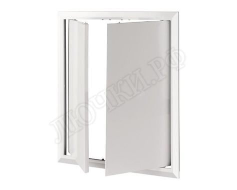 Люк пластиковый Вентс 2 створки 400*400 Люк пластиковый Вентс 2 створки 400*400