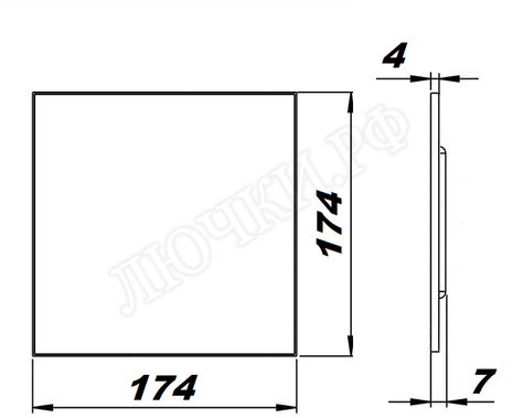 Вытяжной вентилятор airRoxy RMS (MS), атласное серебро, 01-177 Вытяжной вентилятор airRoxy RMS (MS), атласное серебро, 01-177