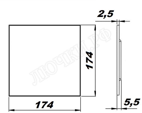 Вытяжной вентилятор airRoxy RMS (MS), красный, 01-163 Вытяжной вентилятор airRoxy RMS (MS), красный, 01-163
