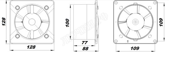 Вытяжной вентилятор Awenta System+, Silent, 100, KWS100M, PET100, Серебро (сатин), пластик Вытяжной вентилятор Awenta System+, Silent, 100, KWS100M, PET100, Серебро (сатин), пластик